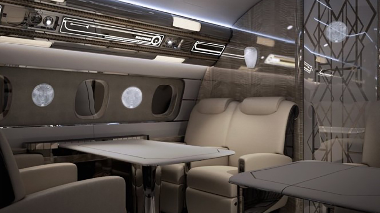 foto dell'aeromobile Embraer Lineage 1000